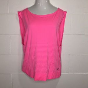 Nike Dri-Fit Sleeveless Tank Top Pink XL